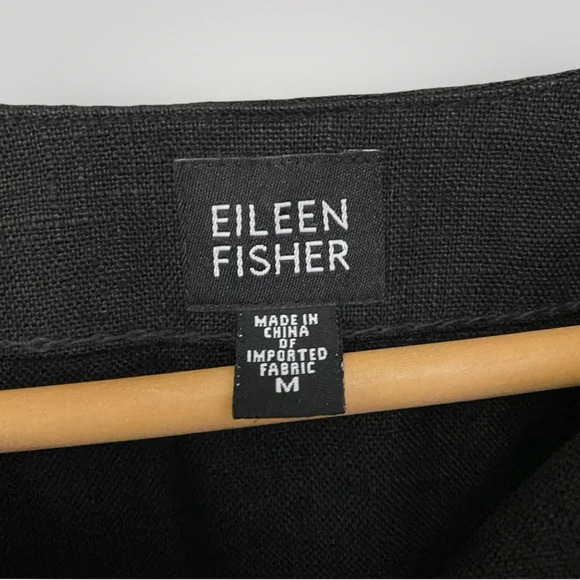 EILEEN FISHER Linen Cardigan Jacket Sz M - Picture 3 of 11
